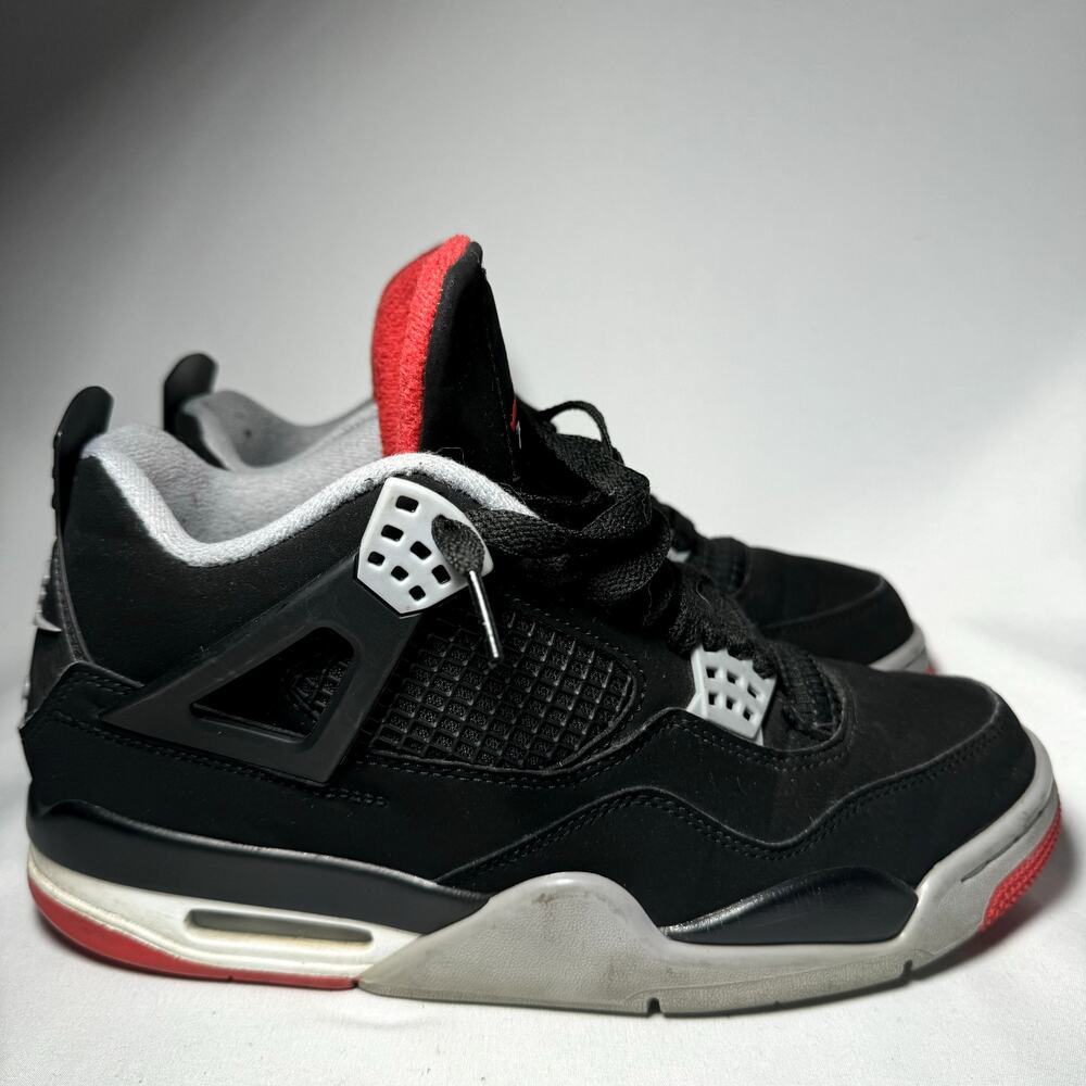 Size 8.5 - Nike Air Jordan 4 Retro OG Bred 2019 Men's Shoes